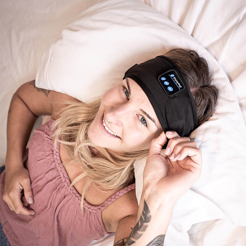 Bluetooth Sports Headband - Wireless Music & Comfort