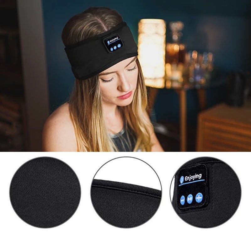 Bluetooth Sports Headband - Wireless Music & Comfort