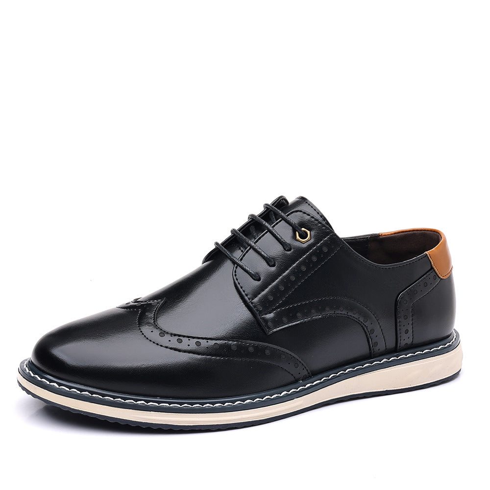 Image of Bobby | Men's Brogue Lace-Up Dress Shoes