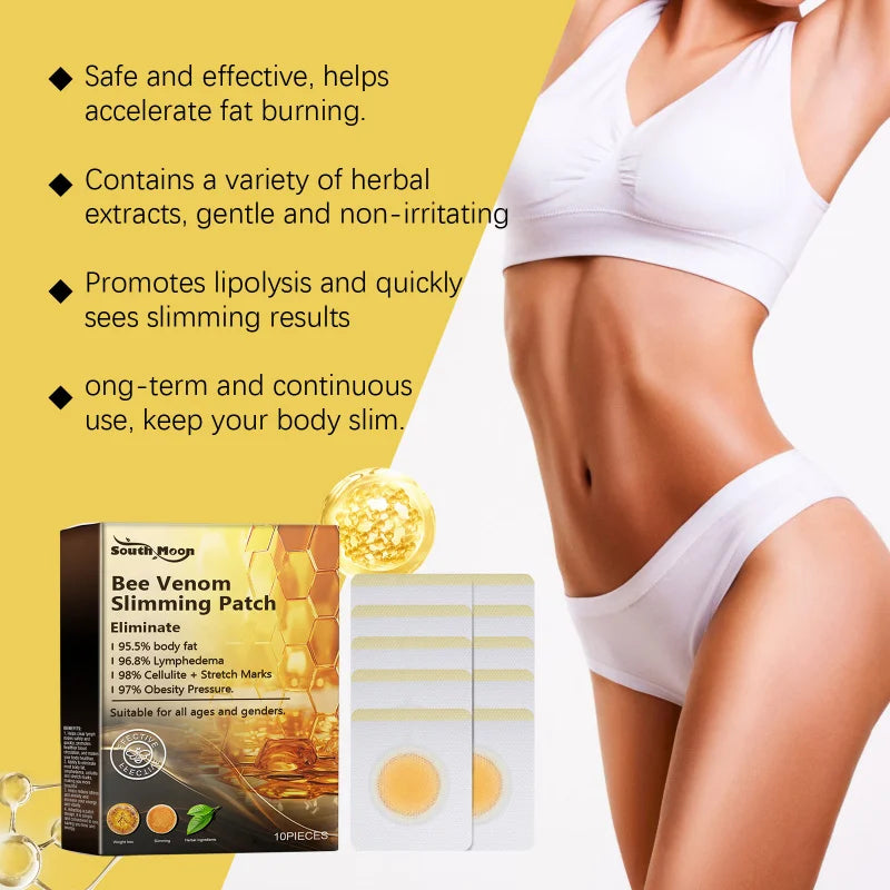 Body Care | Patches with Bee Venom & Herbal Extracts | BeeSlim Patch - Image 3