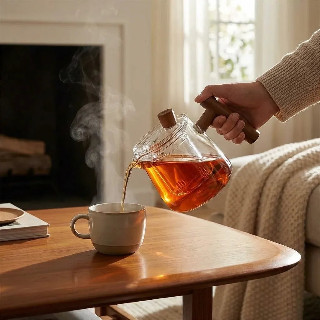 Borosilicate Glass Teapot