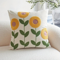 Botanical Woven Cushion Cover