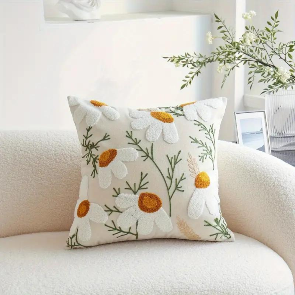 Botanical Woven Cushion Cover