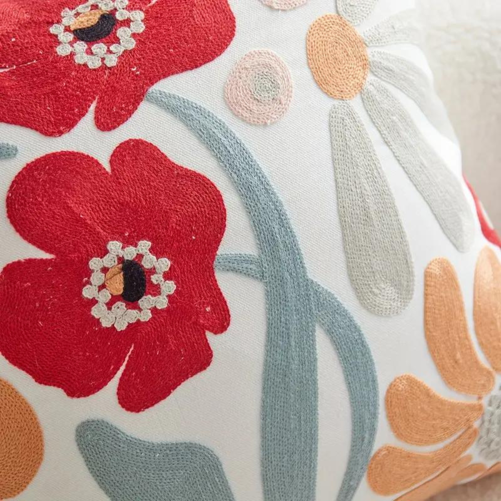 Botanical Woven Cushion Cover