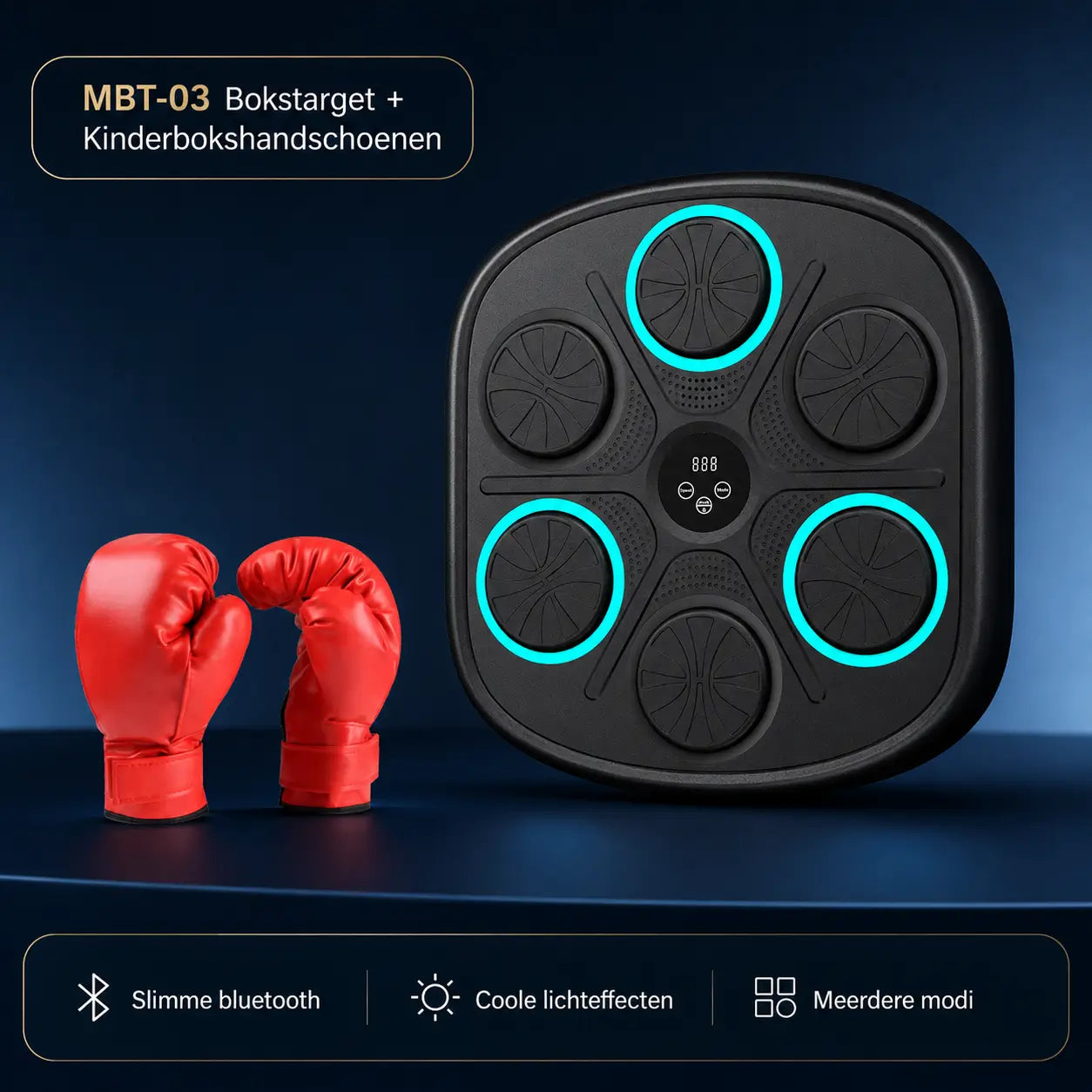 BoxPro™ Smart Music Boxing Machine – Interactive Boxing for Home