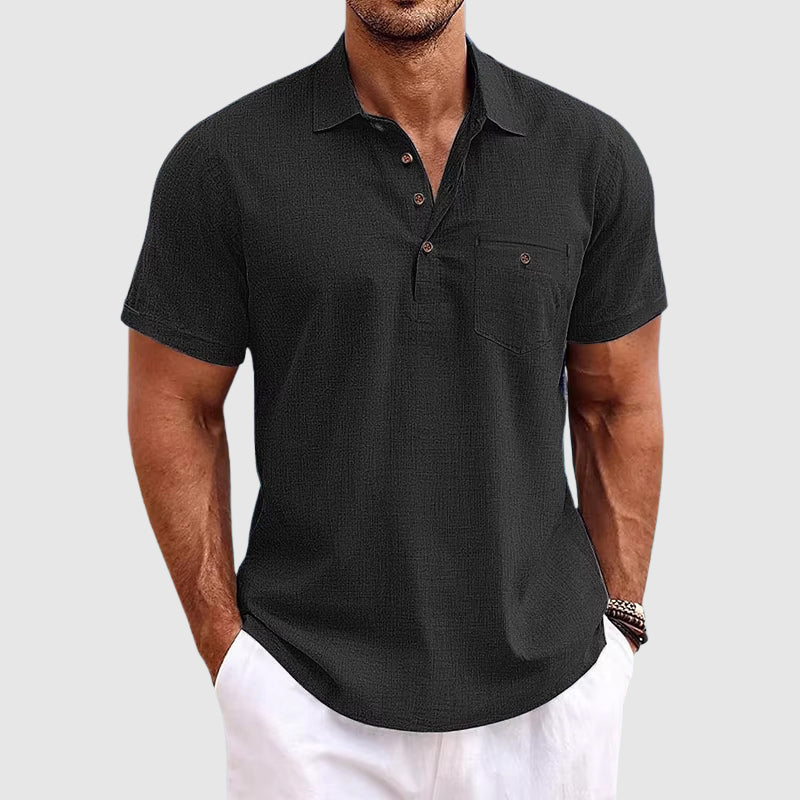 Image of Brady | Men's Button-Down Polo Shirt