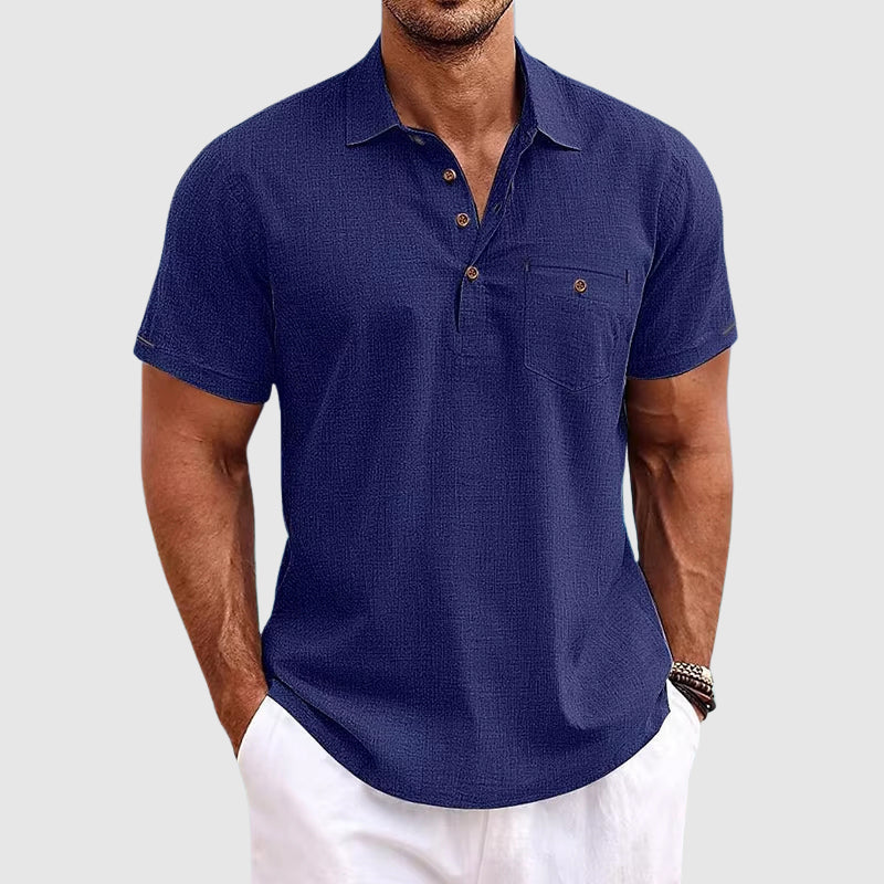 Image of Brady | Men's Button-Down Polo Shirt