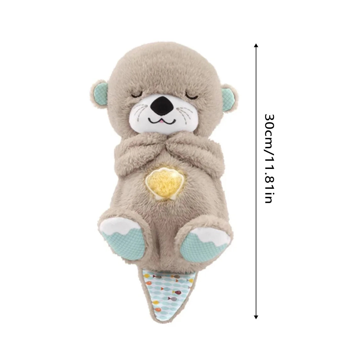 Breathing Otter Plush Toy for Kids and Adults - Relaxation Aid