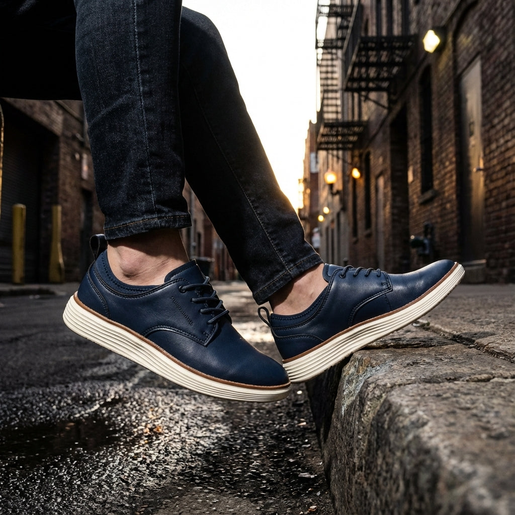 Image of Brett | Men's Lace-Up Casual Sneakers