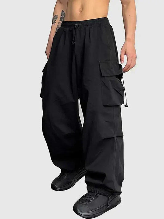 Image of Brett | Men's Wide Leg Cargo Pants
