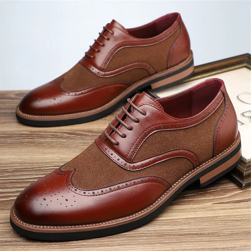 Image of Brody | Men's Wingtip Oxford Shoes