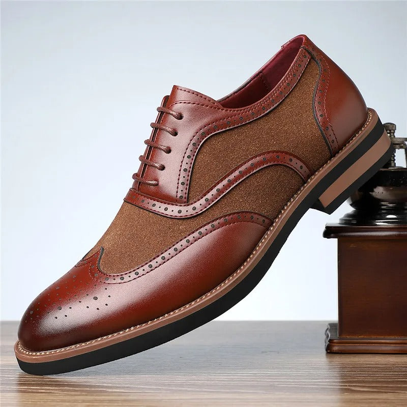 Image of Brody | Men's Wingtip Oxford Shoes