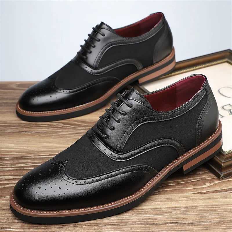 Image of Brody | Men's Wingtip Oxford Shoes