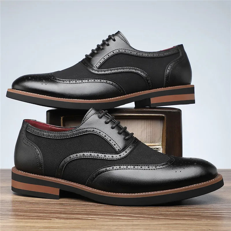 Image of Brody | Men's Wingtip Oxford Shoes