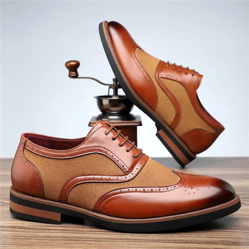Image of Brody | Men's Wingtip Oxford Shoes