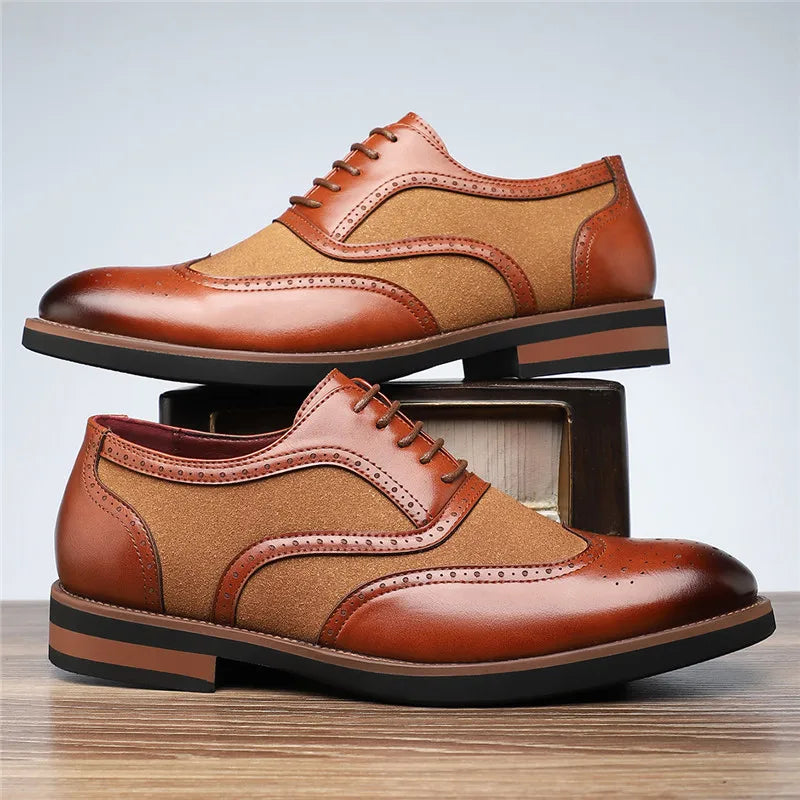 Image of Brody | Men's Wingtip Oxford Shoes