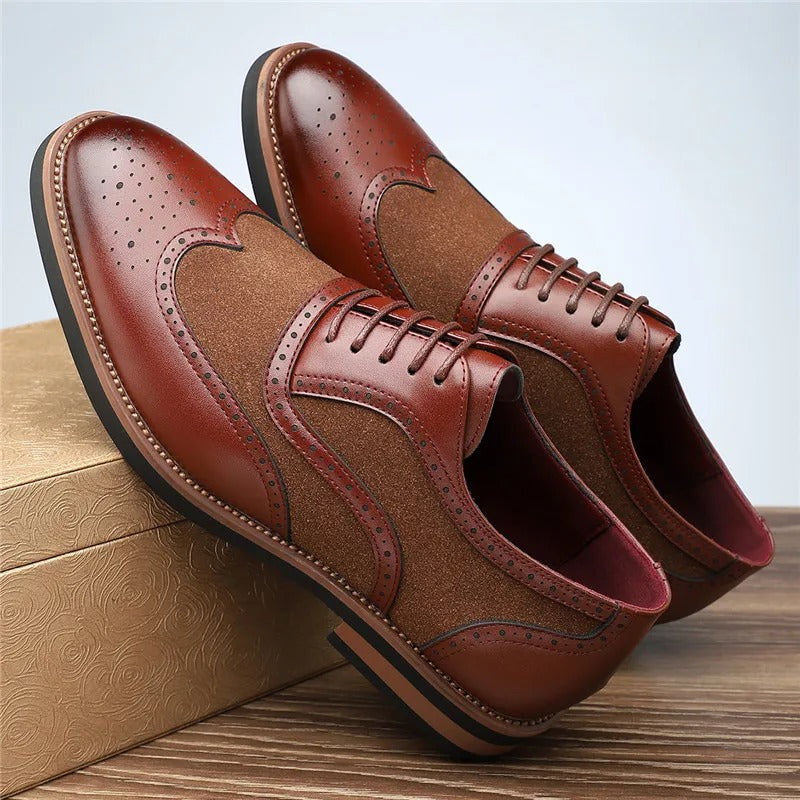 Image of Brody | Men's Wingtip Oxford Shoes