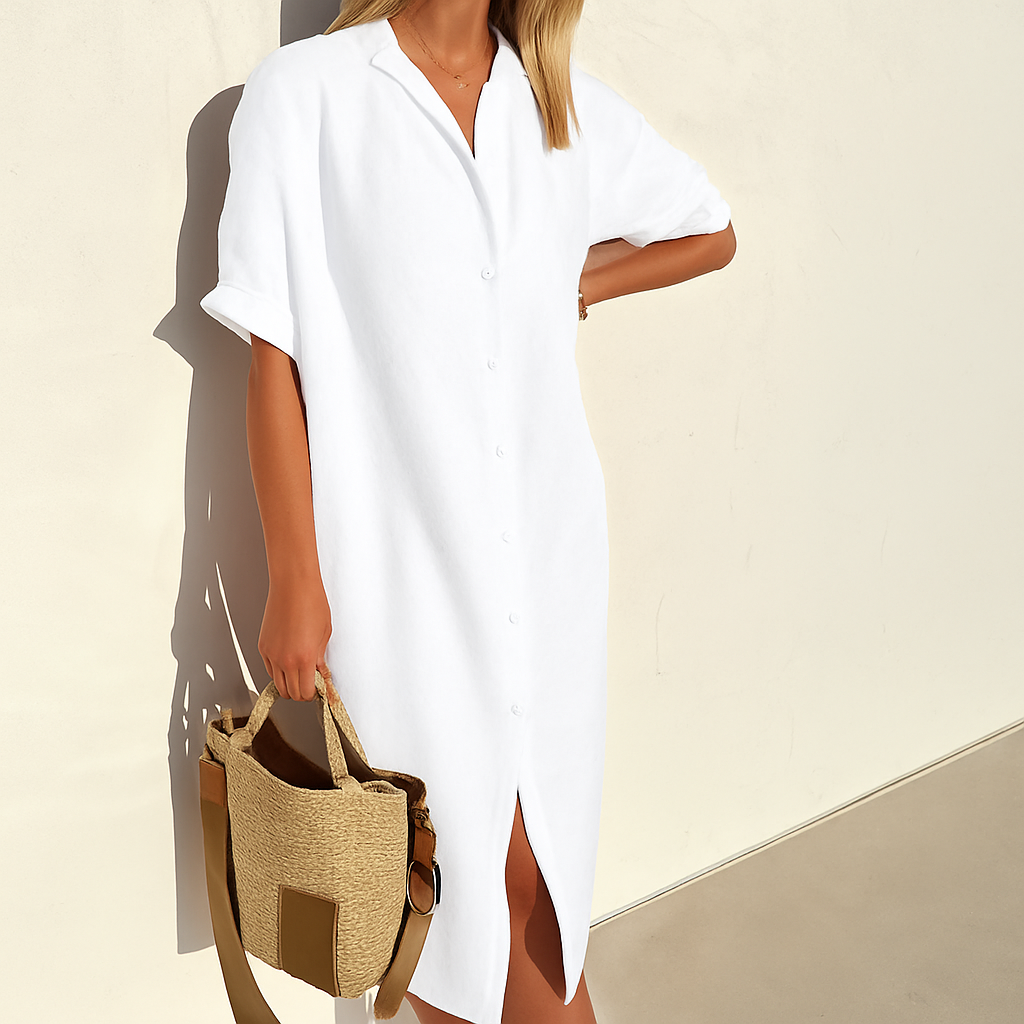 Image of Brooklyn | Women's Button-Down Midi Dress