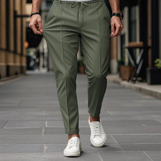 Bruce | Men's Drawstring Dress Pants - Image 1