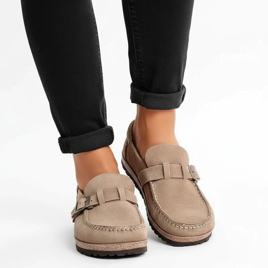 Buckle Detail Mules for Women