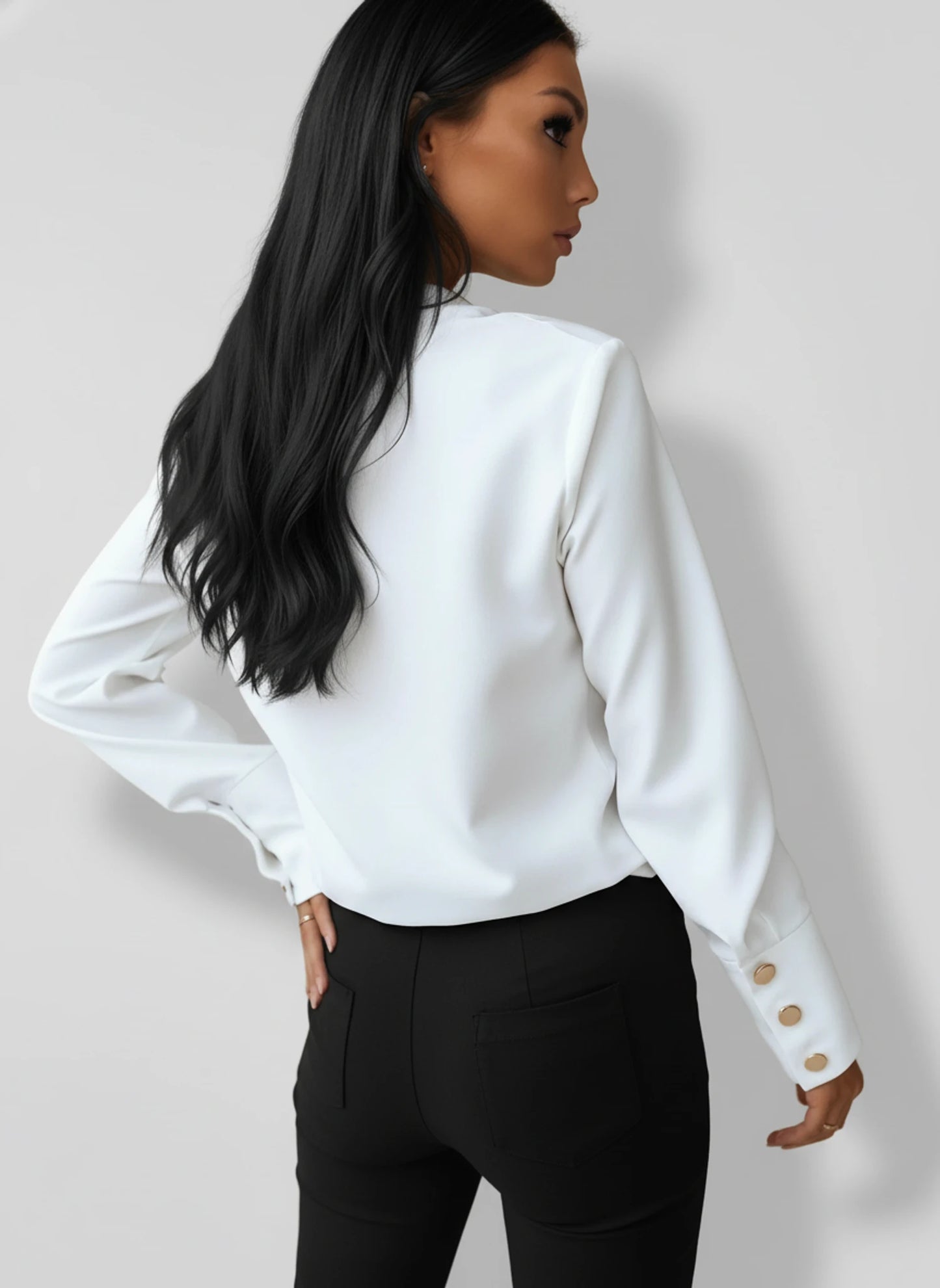 Button-Down Blouse for Women