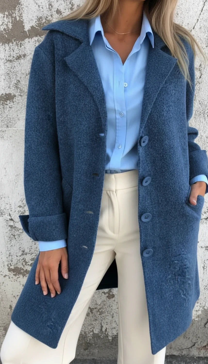 Button-Front Jacket for Women AI replaced image