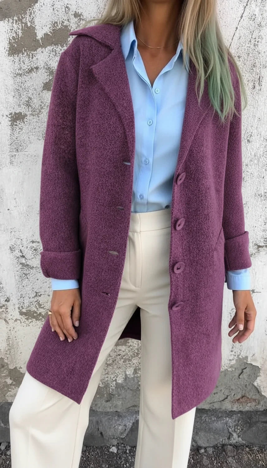 Button-Front Jacket for Women AI replaced image