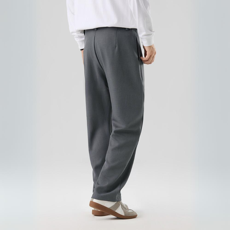 Image of Carlton | Men's Relaxed Fit Pleated Trousers