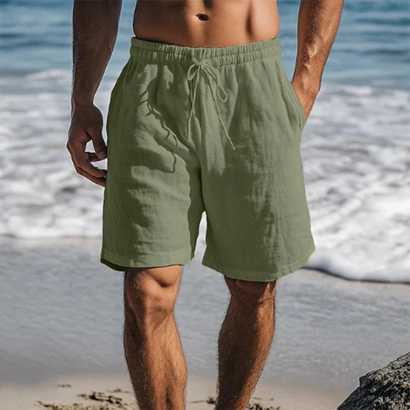 Image of Carson | Men's Drawstring Knee Length Shorts