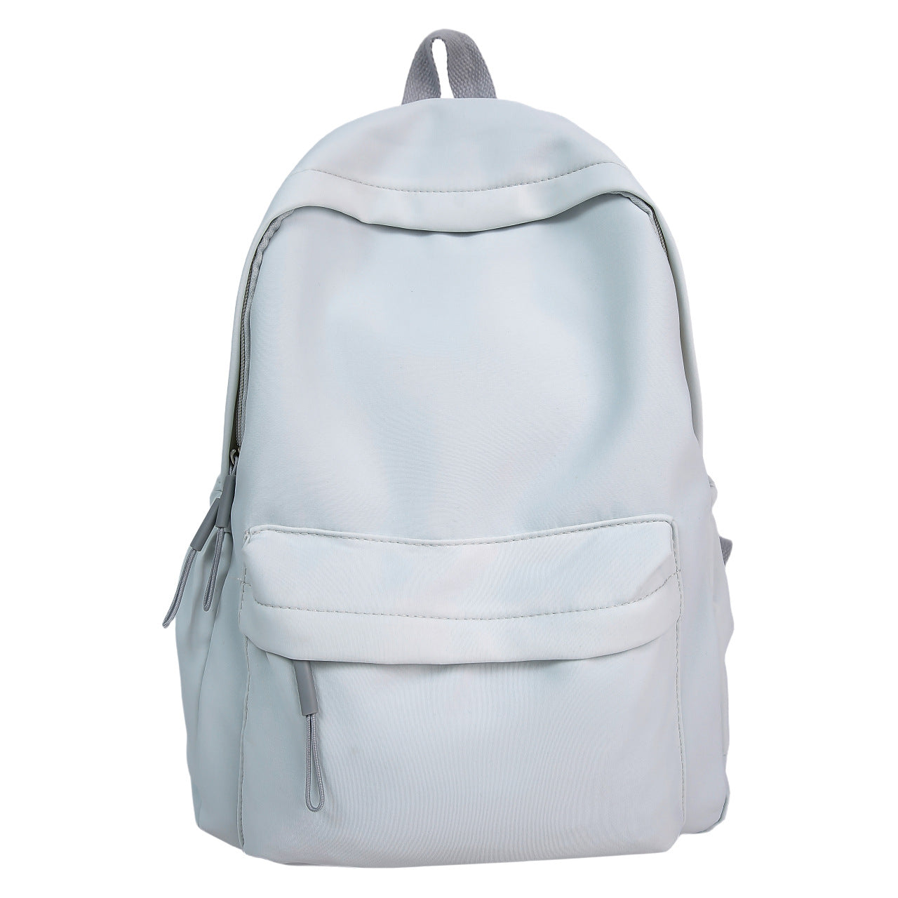 Casual Backpack with Flexible Side Pockets and Well-Organized Structure