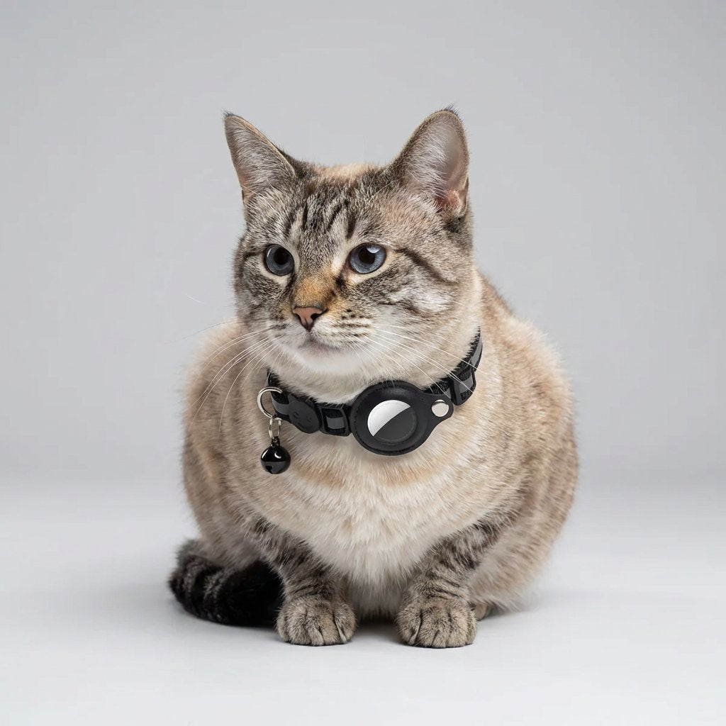 Cat GPS Collar with Real-Time Tracking & Safety