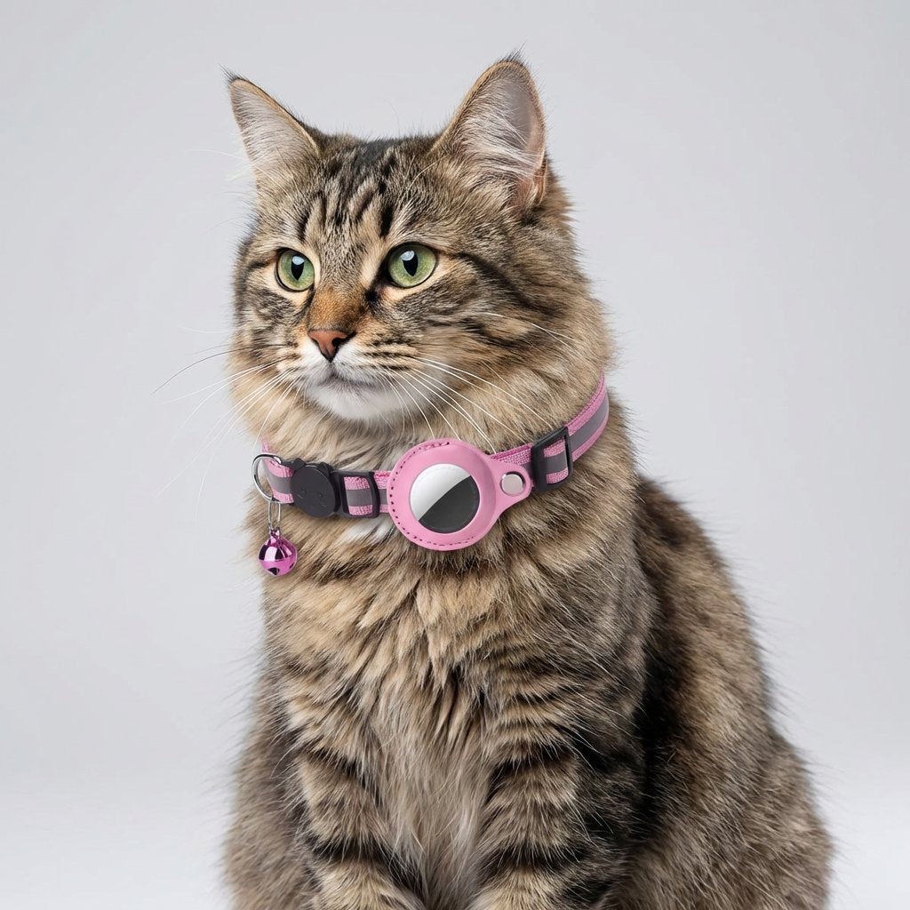 Cat GPS Collar with Real-Time Tracking & Safety
