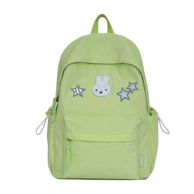 Character-Embroidered Backpack