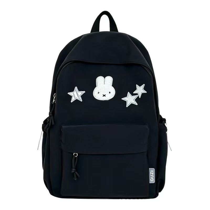 Character-Embroidered Backpack