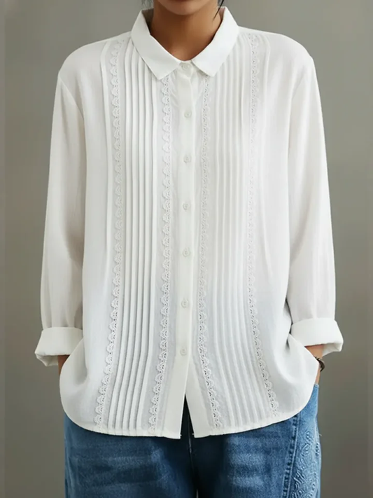Image of Charlene | Women's Long Sleeve Button-Down Shirt