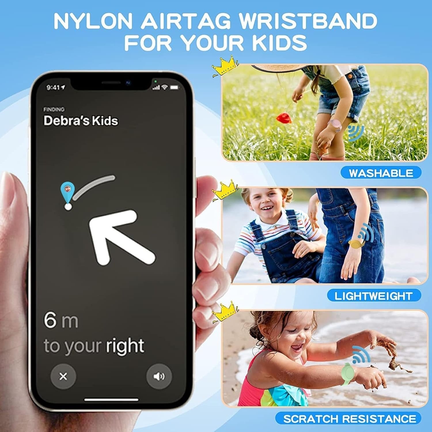Children's GPS Safety Bracelet with Tracking