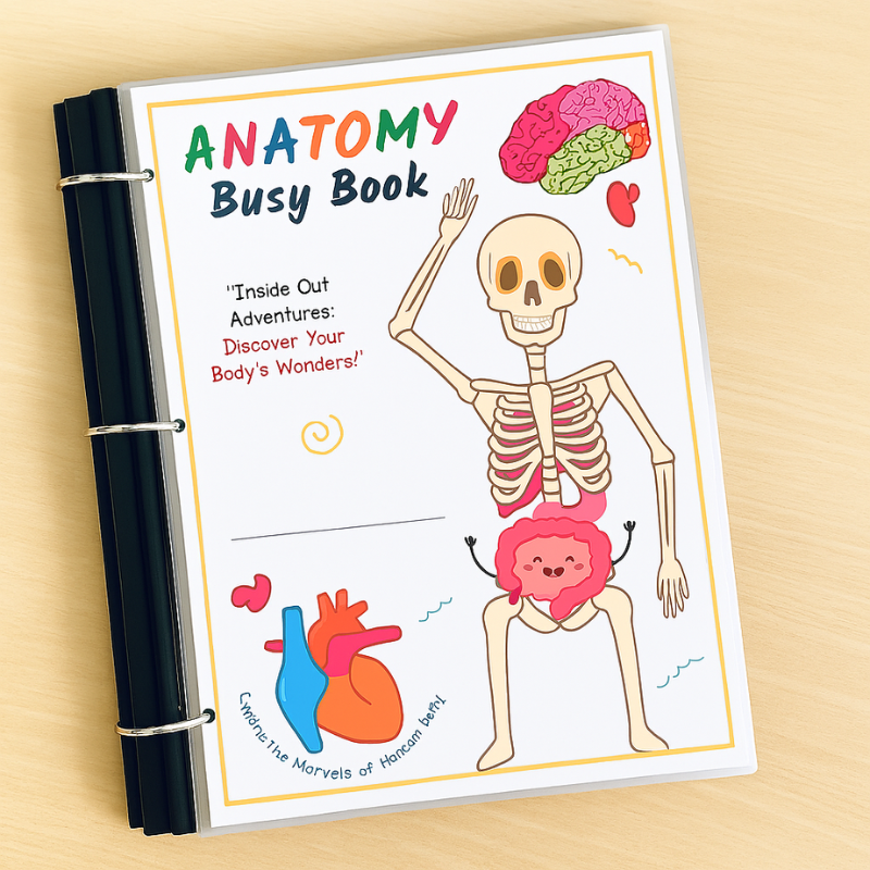 Children's Interactive Human Body Learning Book