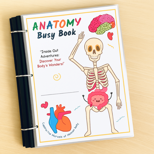 Children's Interactive Human Body Learning Book