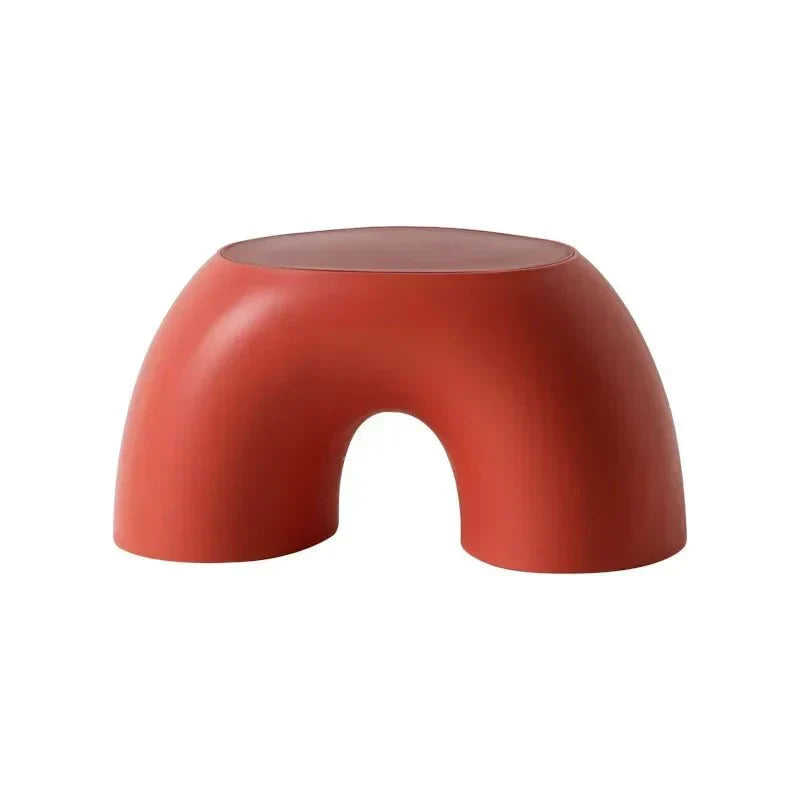 Children's Plastic Rainbow-Shaped Stool