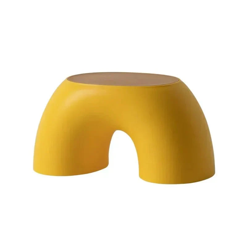 Children's Plastic Rainbow-Shaped Stool