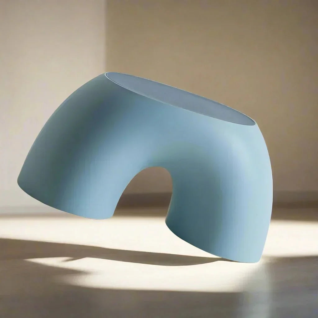 Children's Plastic Rainbow-Shaped Stool