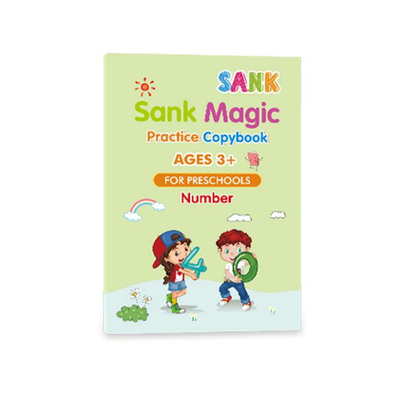 Children's Reusable Magic Practice Copybook Set