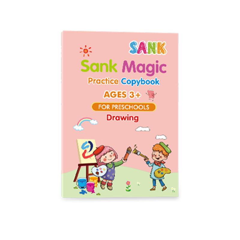 Children's Reusable Magic Practice Copybook Set