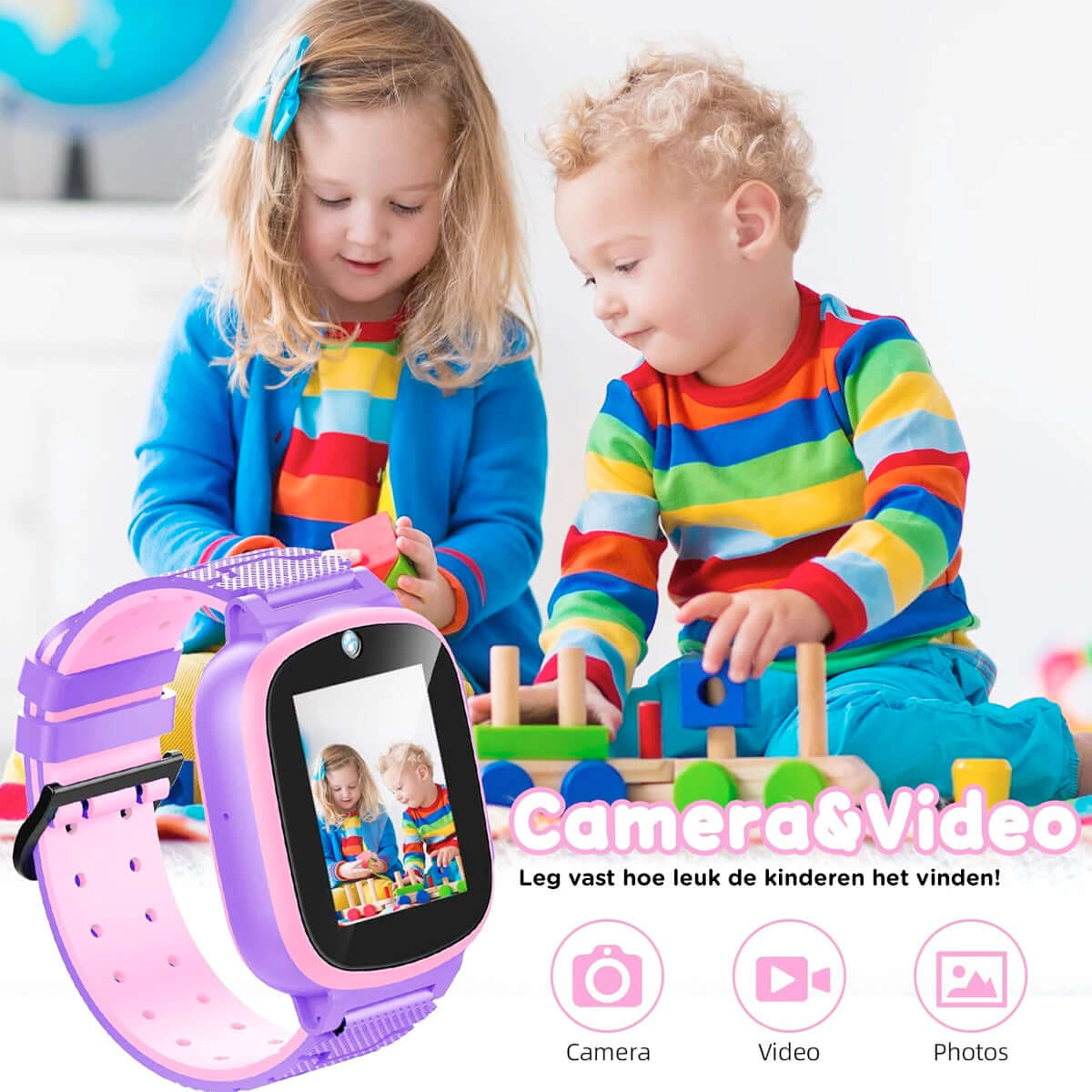 Children's Smartwatch with GPS & Emergency Call