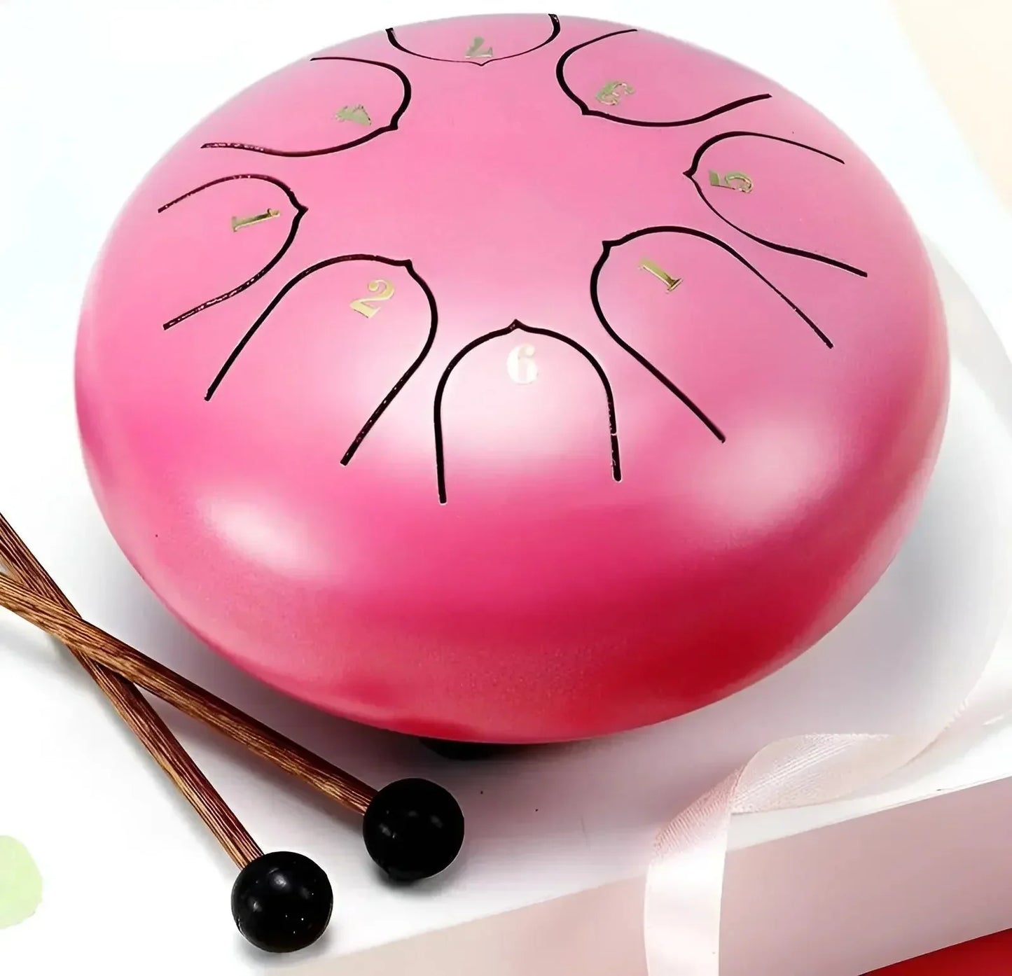 Children's Tongue Drum Made of Steel | Robust & Resonant