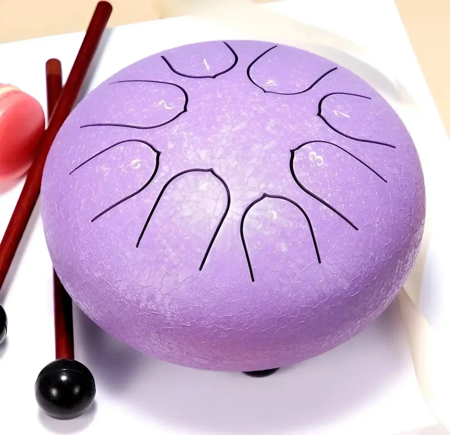 Children's Tongue Drum Made of Steel | Robust & Resonant