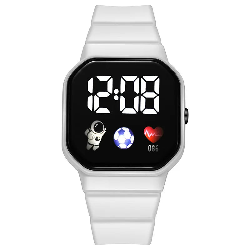 Children's Waterproof Digital Sports Watch – Stopwatch and Backlight