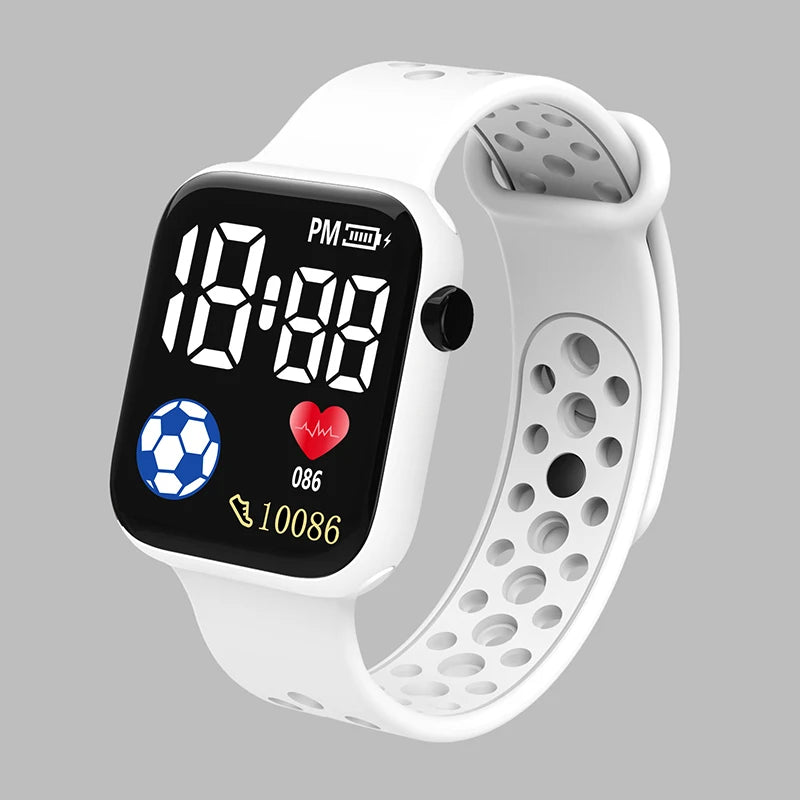 Children's Waterproof Digital Sports Watch – Stopwatch and Backlight