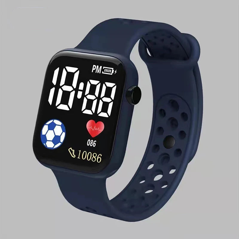 Children's Waterproof Digital Sports Watch – Stopwatch and Backlight