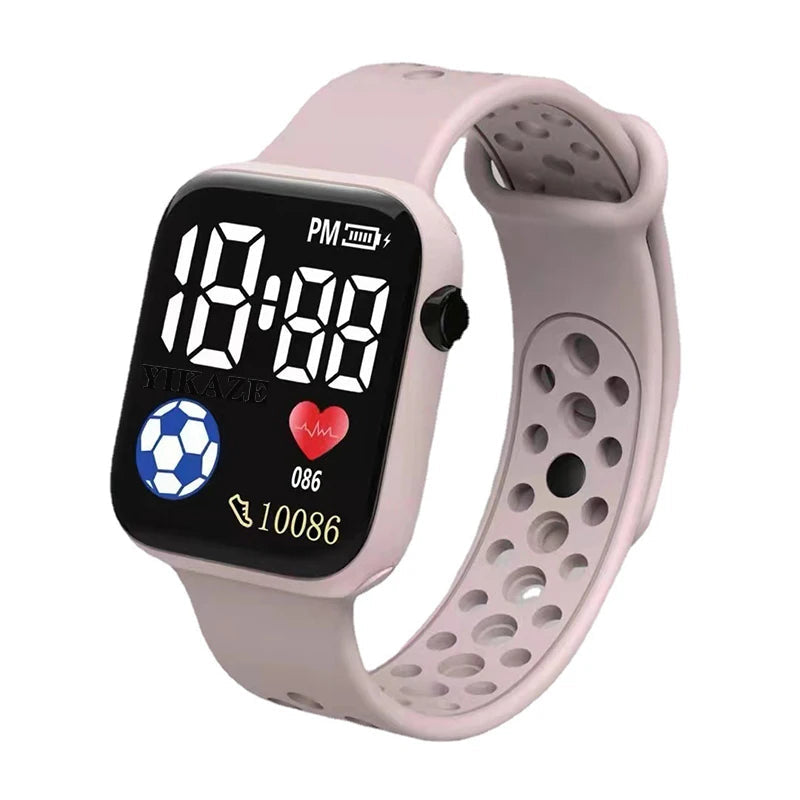 Children's Waterproof Digital Sports Watch – Stopwatch and Backlight